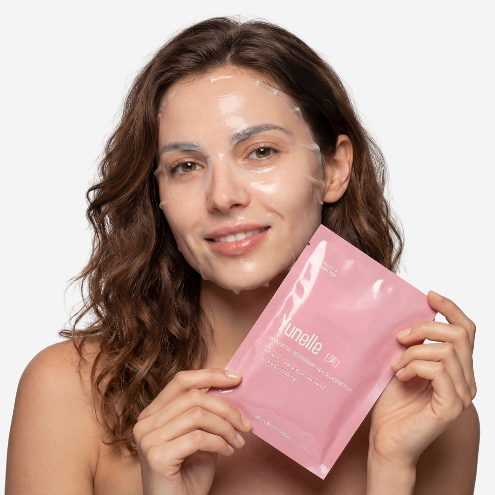 Masque Gel au Collagène Rose PDRN