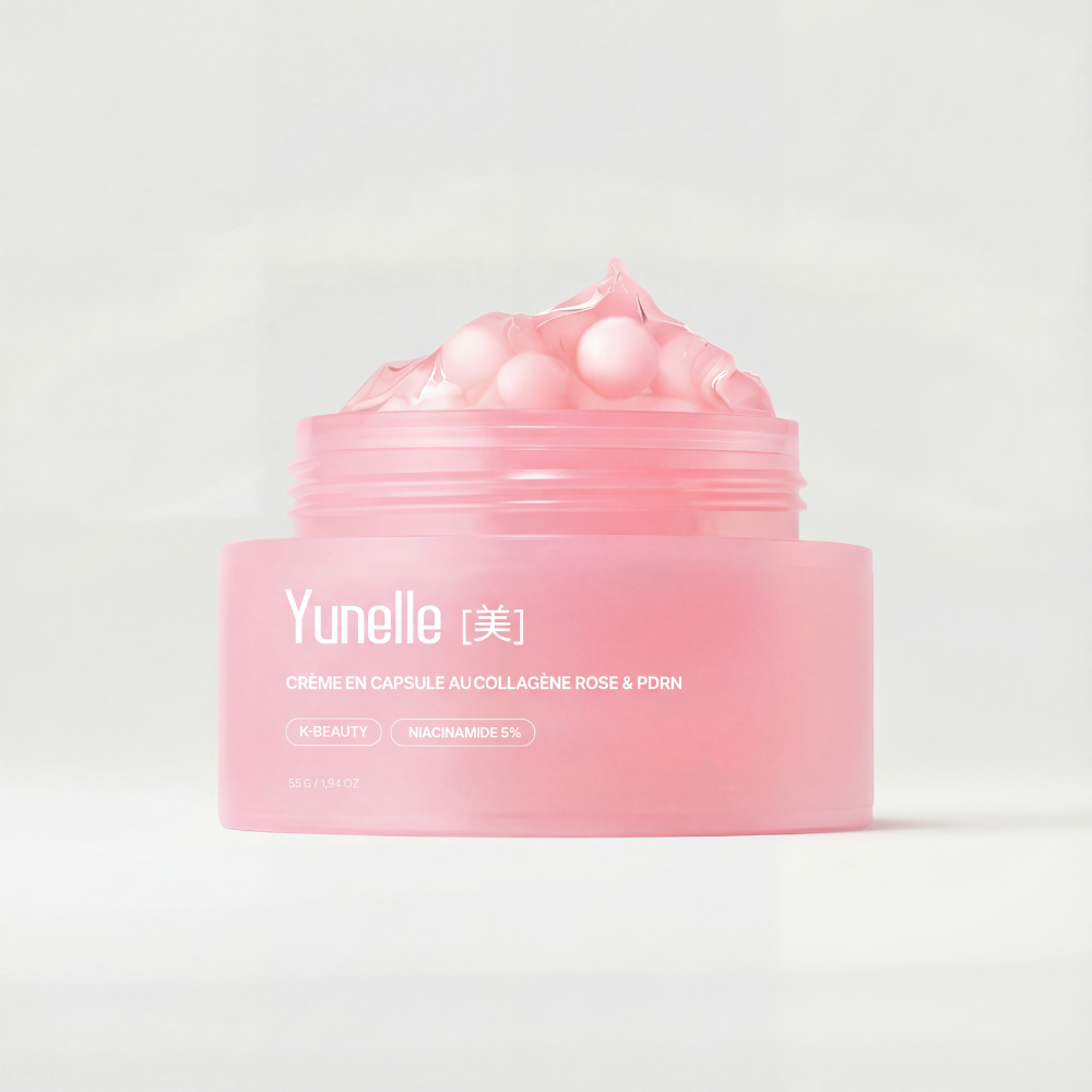 Crème en Capsules au Collagène Rose PDRN