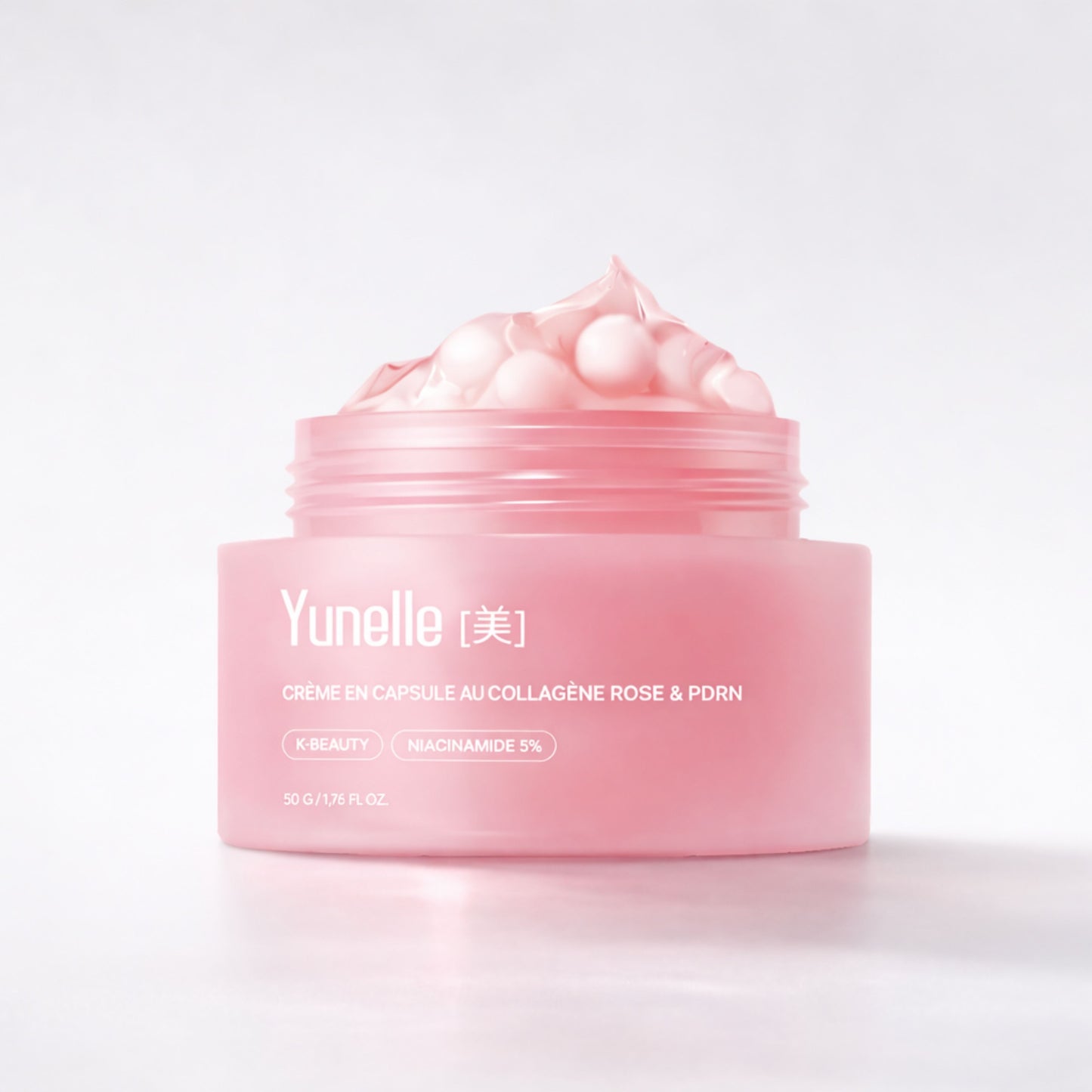 Crème en Capsules au Collagène Rose PDRN