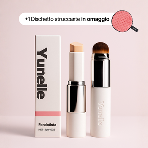 Fondotinta 2-in-1 con pennello integrato