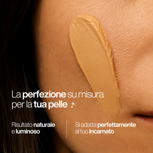 Fondotinta 2-in-1 con pennello integrato