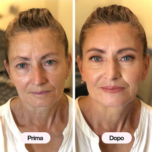 Fondotinta 2-in-1 con pennello integrato