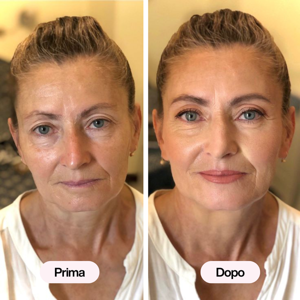 Fondotinta 2-in-1 con pennello integrato